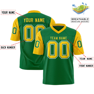 เสื้อฟุตบอลอเมริกันแบบตาข่ายโพลีเอสเตอร์สั่งทำพิเศษรุ่นใหม่ขายส่ง เสื้อฟุตบอลอเมริกันแบบซับลิเมชั่น - Product Image 5
