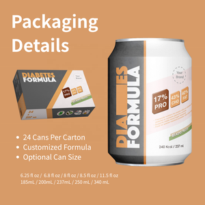 ODM Servicio personalizado integral Dieta equilibrada formulada científicamente Mezcla nutricional integral Bebida Fórmula Diabet - Product Image 3