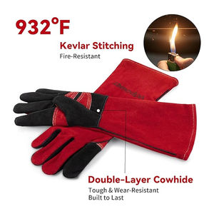 Gants de soudage de sécurité industrielle résistants à la chaleur, anti-boulochage, compatibles écran tactile, détection d'aiguilles, utilisation extérieure, haute qualité - Product Image 2