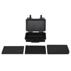 Valise de transport portable noire en PP 11,8"x8,7"x3,9" pour appareil photo et équipement vidéo - Product Image 2