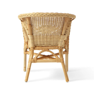 Fauteuil lounge en rotin tressé à la main de luxe, siège relaxant bohème, mobilier côtier artisanal, meubles d'intérieur et d'extérieur, OEM ODM - Product Image 4