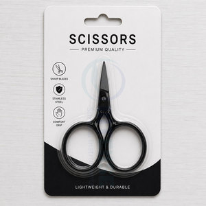 Embroidery <b>Scissors</b> Premium Stainless Steel Fine Tip Sharp Blade <b>Sewing</b> Needlework Quilting Craft Thread Cutting Tool - Product Image 2