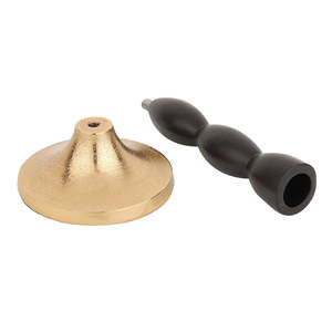 Black & <b>Gold</b> Aluminum Candle Holder For Home Wedding Decoration In Customize Size Eco Friendly Durable Candle Stand - Product Image 2