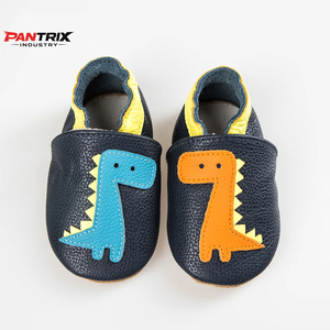 Chaussures en cuir pour bébé faites à la main de qualité supérieure, semelle souple, chaussures pour nourrissons confortables et durables, chaussures de premiers pas pour tout-petits - Product Image 2