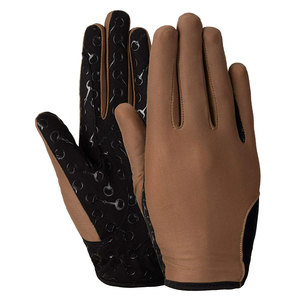 Unisex Leather <b>Touch</b> <b>Screen</b> Horse Riding <b>Gloves</b> for Equestrian Outdoor Training-Fashionable Comfortable Fit Breathable & Thermal - Product Image 4