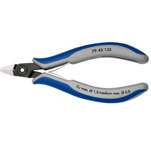 Electronics gripping pliers <b>mirror</b> finish 145 mm - Product Image 4