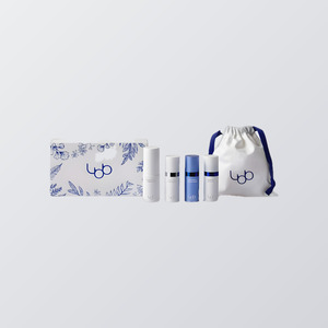 ชุดเครื่องสำอาง LBB Travel Kit โทนเนอร์ 20 มล. / ครีม 10 มล. / โฟมล้างหน้า 10 มล. / เซรั่ม 10 มล. / กระเป๋า 130 x 150 มม. 20 มล. ผลิตภัณฑ์ดูแลผิวแบบเกาหลี - Product Image 5