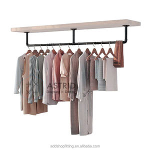 ชั้นวางโชว์แบบถอดได้ทำจากสแตนเลสรูปตัวยูพร้อมกล่องบรรจุภัณฑ์สำหรับวิกผมและเสื้อผ้า - Product Image 2