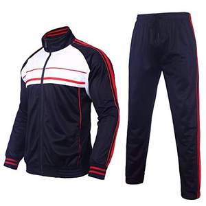 Custom Casual Breathable Printed Sports <b>Running</b> Windbreaker Tracksuit Back Vent Color Blocking <b>Lightweight</b> Fabric <b>Jacket</b> Pants - Product Image 4