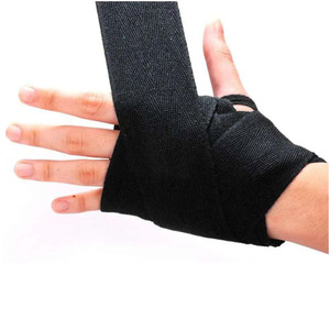 Bandages de boxe de haute qualité en coton élastique, soutien du poignet pour la boxe, le MMA, le Muay Thai, l'entraînement physique - Product Image 5