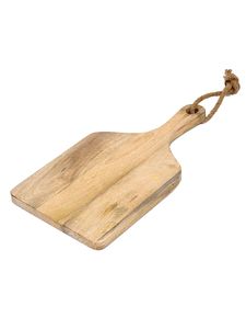 Tabla de Cortar Rectangular de Madera con Asa, Tabla de Servir de Madera Natural, Accesorio de Cocina Ecológico - Product Image 1
