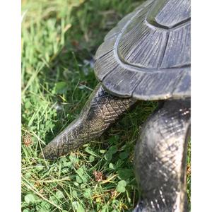 Sculpture décorative de tortue pour accessoires de jardin, figurine décorative à poser au sol - Product Image 3
