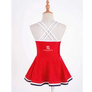 Traje de Animadora Profesional con Lentejuelas para Mujer, con Impresión Personalizada, Fabricante OEM 2026 - Product Image 3