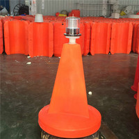 Bouée de navigation conique rotomoulée Botai PE avec charnière, résistante aux UV, protection de sécurité, bouées de marina 700*1100mm, durée de vie 15-20 ans