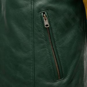 Nouvelle Arrivée Vestes de Moto en Cuir Véritable Coupe-Vent pour Hommes, Fabrication Sur Mesure, Service OEM, Couleurs Personnalisées, Sécurité - Product Image 5