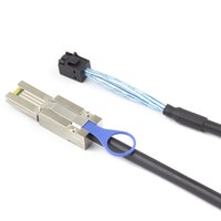 Kabel Koneksi Server MiniSAS SFF-8088 26P ke 8643 MiniSAS 36P HD Khusus untuk Server