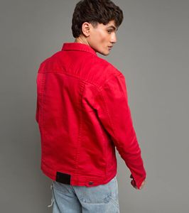 Custom Classic Blue Denim <b>Jacket</b> for Men Contrast Stitch Basic Casual Style Jean <b>Jackets</b> Factory Direct <b>Trucker</b> Clothing Mens - Product Image 4