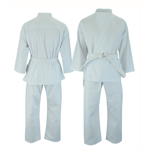ชุดคาราเต้สีขาว 8 ออนซ์ น้ำหนักเบา สำหรับมืออาชีพ ขายส่ง - Product Image 2