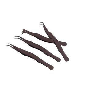 Pinzas para Pestañas Morje Surgical MS-ET-0007 de Acero Inoxidable de Precisión, Punta Suave, Agarre Perfecto, 10 mm de Longitud para Aplicación de Pestañas - Product Image 2