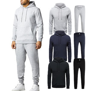 Vêtements de jogging pour hommes logo personnalisé vêtements de sport survêtement séchage rapide doux ajustement en gros haut exigé entraînement à la mode grande taille - Product Image 1