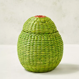 Best Price Water Hyacinth Kids Storage <b>Basket</b> with Lid for <b>Easter</b> Holiday Decorations Spring Decor made in Vietnam - Product Image 1