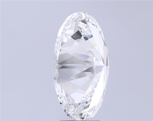 Cautivador diamante blanco suelto de forma ovalada con una simetría alargada impecable y un fuego helado excepcional para joyería personalizada. - Product Image 2