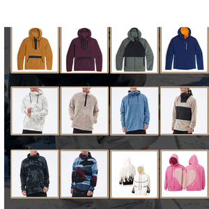 Ensemble pantalon et sweat à capuche polaire personnalisable pour l'hiver 2026, imperméable, coupe-vent, avec fermeture éclair, grande taille, chauffant - Product Image 5