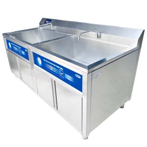 เครื่องล้างจานอัลตราโซนิกสำหรับงานหนัก RAMA RB-1800S แบบ 2 ถัง ทำจากสแตนเลส 316L สำหรับครัวอุตสาหกรรม - Product Image 5