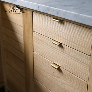 Rose <b>Gold</b> Brass Edge <b>Pull</b> Handle Solid Brass Cabinet <b>Drawer</b> Wardrobe Kitchen Cupboard Modern Concealed Furniture <b>Pull</b> - Product Image 5