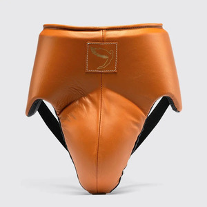 High Density Foam Leather <b>Groin</b> Guard Men Boxing Training Sparring <b>Protector</b> Cup Kickboxing Muay Thai Protection Gear - Product Image 1