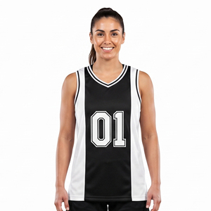 Camiseta de Baloncesto Ligera para Mujer, Camiseta de Baloncesto de Primera Calidad, Camiseta de Baloncesto Sublimada Personalizada al por Mayor - Product Image 6