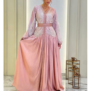 <b>Moroccan</b> Bridal <b>Dress</b> Factory Direct Production Custom Measurements Wholesale Supplier <b>Moroccan</b> Bridal Kaftan Export Quality - Product Image 4