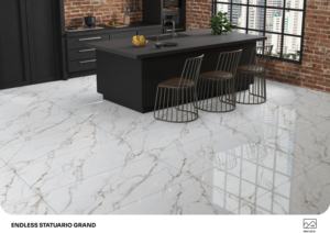 Carreaux de porcelaine brillants élégants pour l'exportation, taille 600x1200, grands carreaux pour les intérieurs de maisons et de bureaux - Product Image 6