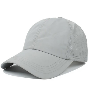 Gorra de Béisbol de 6 Paneles de Poliéster/Algodón al por Mayor, de Alta Calidad, con Bordado Personalizado, Hebilla Metálica Ajustable, Visera Curva, Unisex - Product Image 2