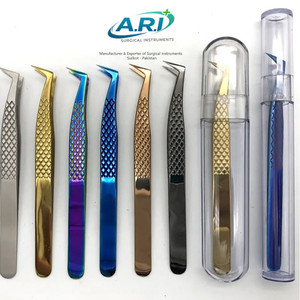 A.R.I Instrumentos Quirúrgicos, Juego de Pinzas Profesionales para Extensión de Pestañas - Product Image 3