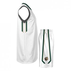 Uniformes de Baloncesto Sublimados Personalizados al por Mayor, Malla Transpirable, Tela de Poliéster, Colores y Tallas Personalizadas, Servicio OEM, para Hombres Adultos - Product Image 4