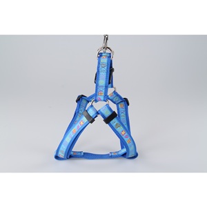 Harnais pour animaux de compagnie en nylon multicouche, motif floral, OEM/ODM, résistant à l'eau, avec bande réfléchissante de sécurité, fournitures pour animaux de compagnie - Product Image 5