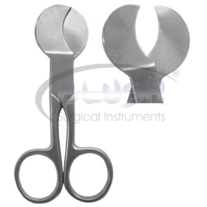 Wholesale Stainless Steel Safety Point Schumacher Umbilical Cord Scissors Micro Surgery Instruments By <b>Blush</b> Surgical - Product Image 1