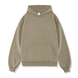 Sudadera con Capucha Extra Grande para Hombre, Invernal, 100% Algodón Ecológico, con Bolsillo, Estampado Serigrafiado, Peso de la Tela 350g - Product Image 1