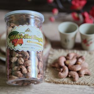 Noix de cajou grillées biologiques non décortiquées salées de qualité supérieure 380g W240 en pot, meilleur rapport qualité-prix, marque Dong Phu, durée de conservation 12 mois, Vietnam - Product Image 3