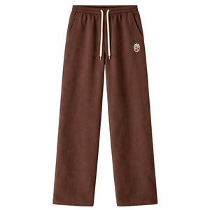 Heavyweight Washed Ribbed Tracksuit Joggers & Zip <b>Jacket</b> for Men Casual Cotton Streetwear Sweatpants & Zipup Hoodie Fashion Set - Product Image 3