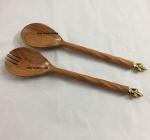 Couteau à beurre en bois de haute qualité à prix de gros, couteaux à beurre en bois personnalisés, couteau en bois acceptant la gravure laser, logo personnalisé - Product Image 6