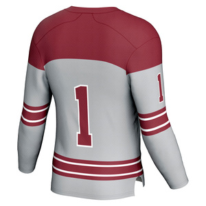 Jersey Profesional de Hockey sobre Hielo, Personalizado con el Logotipo del Equipo, Transpirable, Uniforme de Alto Rendimiento para Torneos - Product Image 2