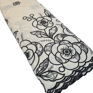 Kora algodón mano cutwork dupatta aplic trabajo mejor calidad Kora algodón - Product Image 1