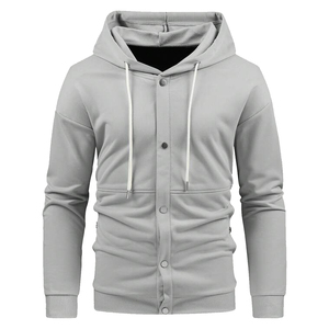 Novedad 2026 Sudadera Oversize de Algodón Grueso con Cuello Redondo, Bordado de Logotipo Personalizado, Tejido de Felpa Francesa - Product Image 1