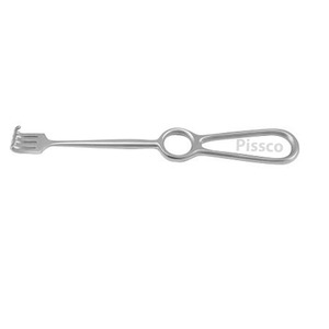 เครื่องมือดึงเนื้อเยื่อแบบมือถือ PISSCO รุ่น Rake Retractor ทำจากสแตนเลส - Product Image 1