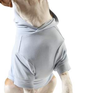 Sudadera con Capucha para Perro, Personalizada al por Mayor, Sólida, con Bolsillos, Cómoda, 100% Algodón, Felpa, Lavable, para Todas las Estaciones, Ropa para Mascotas - Product Image 2