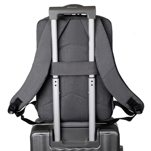 Custom <b>Large</b> Capacity Waterproof Nylon <b>School</b> Travel <b>Backpack</b> with Zipper Closure USB Port Air Cushion Belt & Logo Laptop Bags - Product Image 5