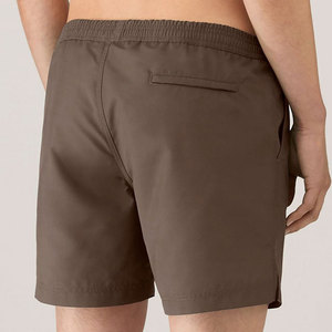 Shorts de bain pour hommes en nylon respirant, légers, à taille élastique, avec logo personnalisé, de qualité supérieure, très demandés - Product Image 3