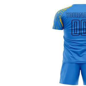 Nuevo Conjunto de Uniforme de Fútbol para Hombre, Llegada 2026, Mejor Calidad, Hecho a Medida, Cuello Redondo, Color Sólido, Secado Rápido, Transpirable, Manga Corta - Product Image 4